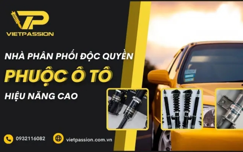 nhà phân phối phuộc ô tô hiệu năng Vietpassion