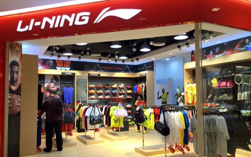 shop đồ thể thao Li-Ning