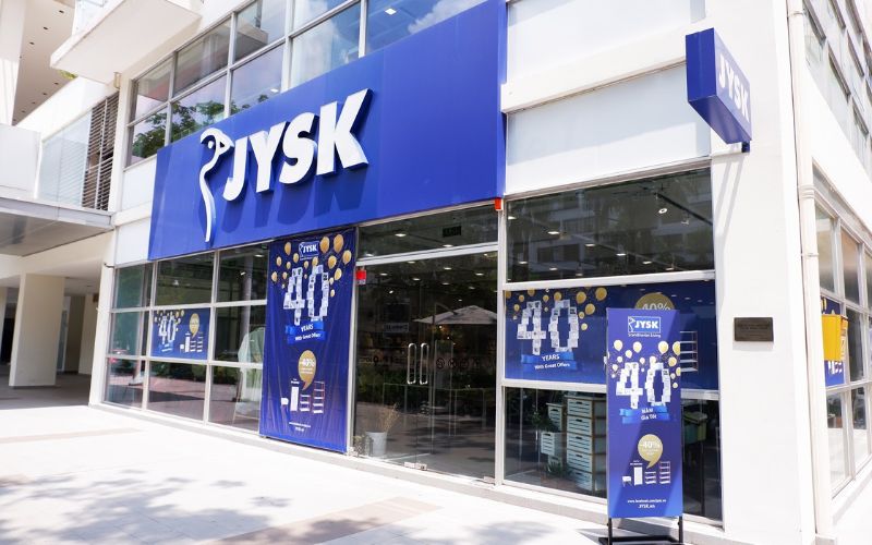 Showroom nội thất JYSK