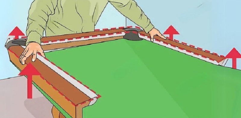 kéo tấm nỉ ra khỏi đá phiến