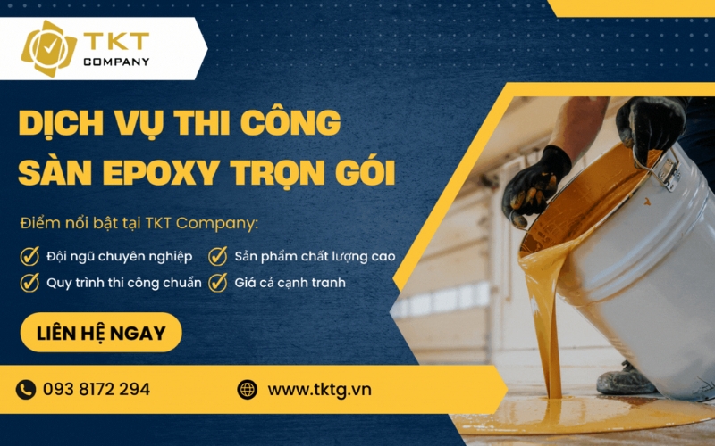đơn vị thi công sơn epoxy uy tín
