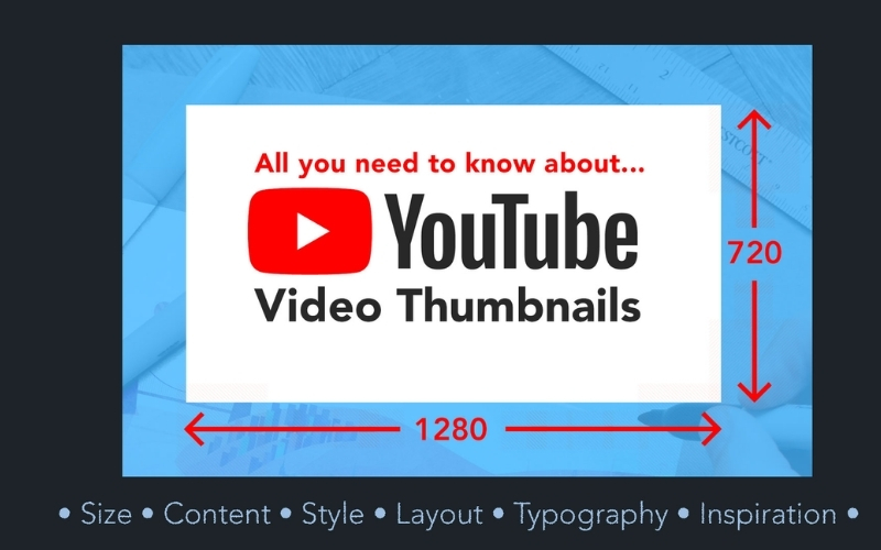 tạo thumbnail đẹp