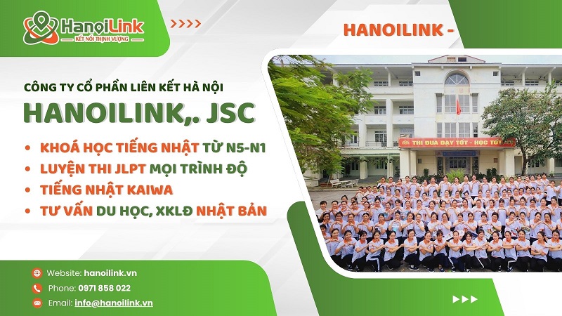 trung tâm dạy tiếng nhật HanoiLink