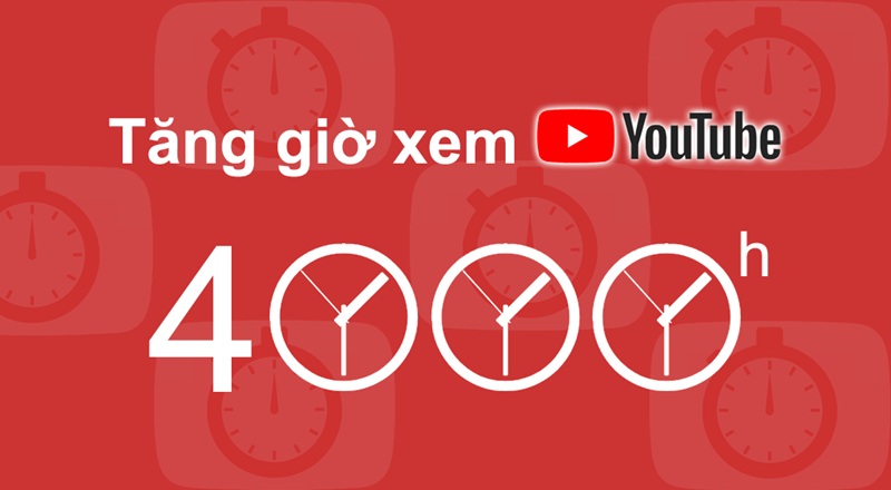 mục đích của việc đạt 4000 giờ xem Youtube