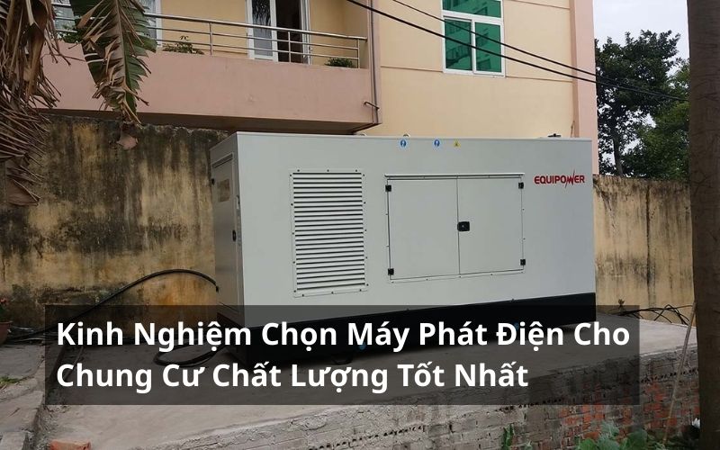 máy phát điện cho chung cư