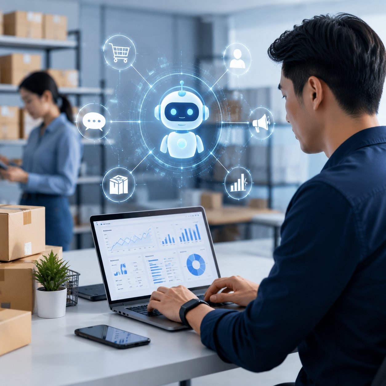 AI agent cho doanh nghiệp: Xu hướng tự động hóa bán hàng trong kỷ nguyên số AI agent cho doanh nghiệp: Xu hướng tự động hóa bán hàng trong kỷ nguyên số